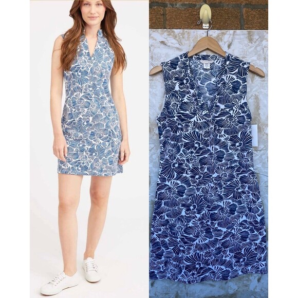 MAHI GOLD Dresses & Skirts - MAHI GOLD Sleeveless Tunic Dress Secret Garden in Monomoy size small